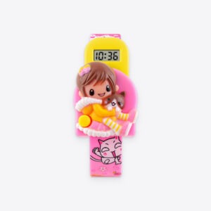 Adorable Girls’ Pink Digital Watch p3