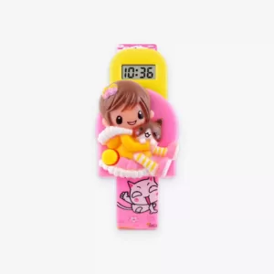 Adorable Girls’ Pink Digital Watch p3