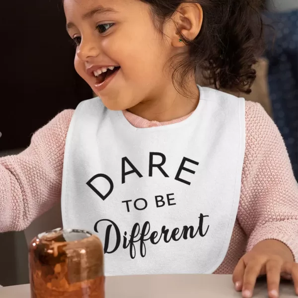 Dare to Be Different Baby Bibs p1