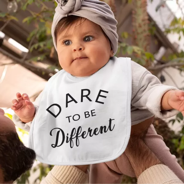 Dare to Be Different Baby Bibs p2