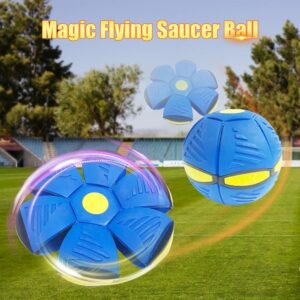 Transforming UFO Disc-to-Ball Flying Toy p1